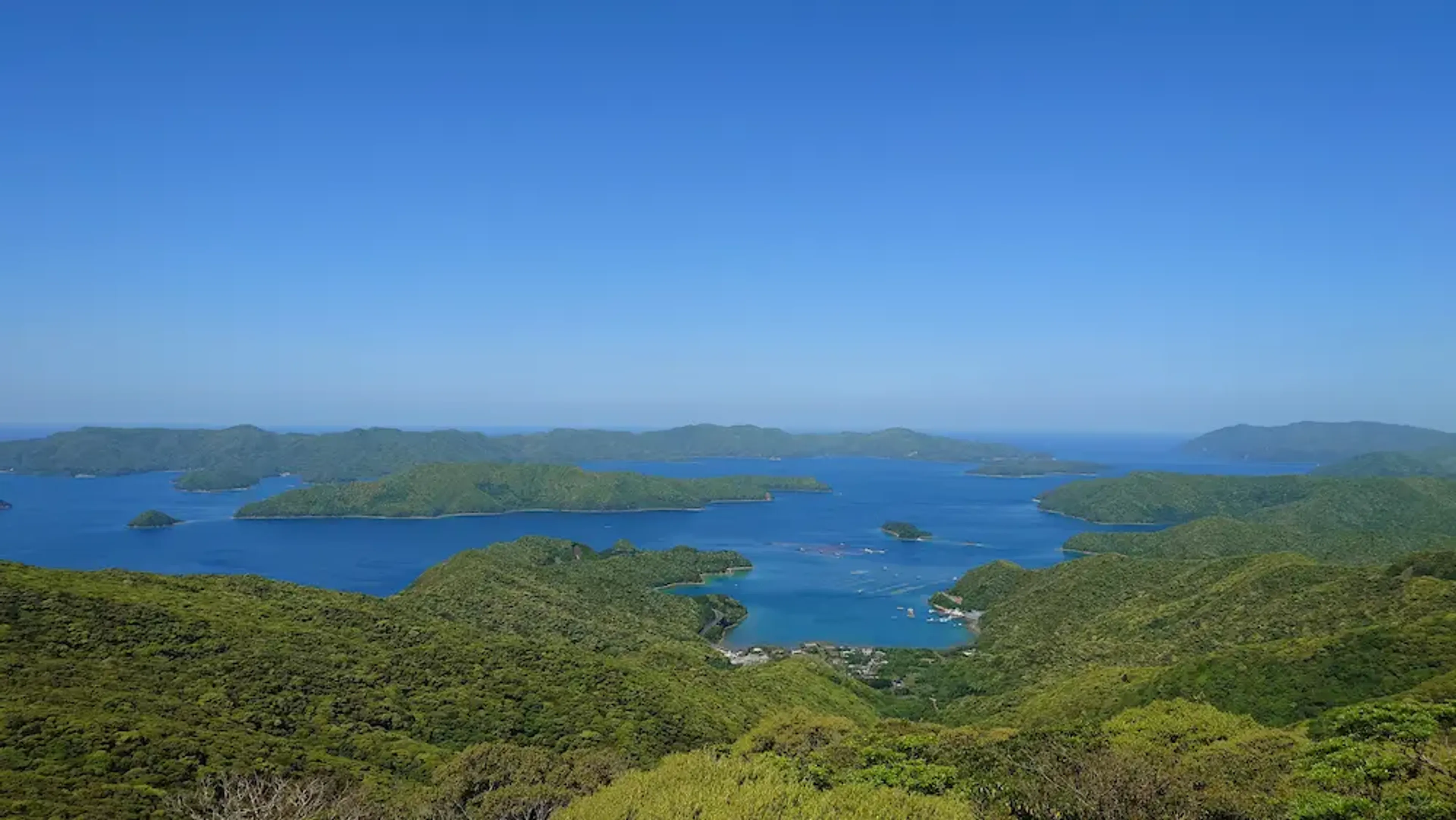 高知山展望台からのパノラマ