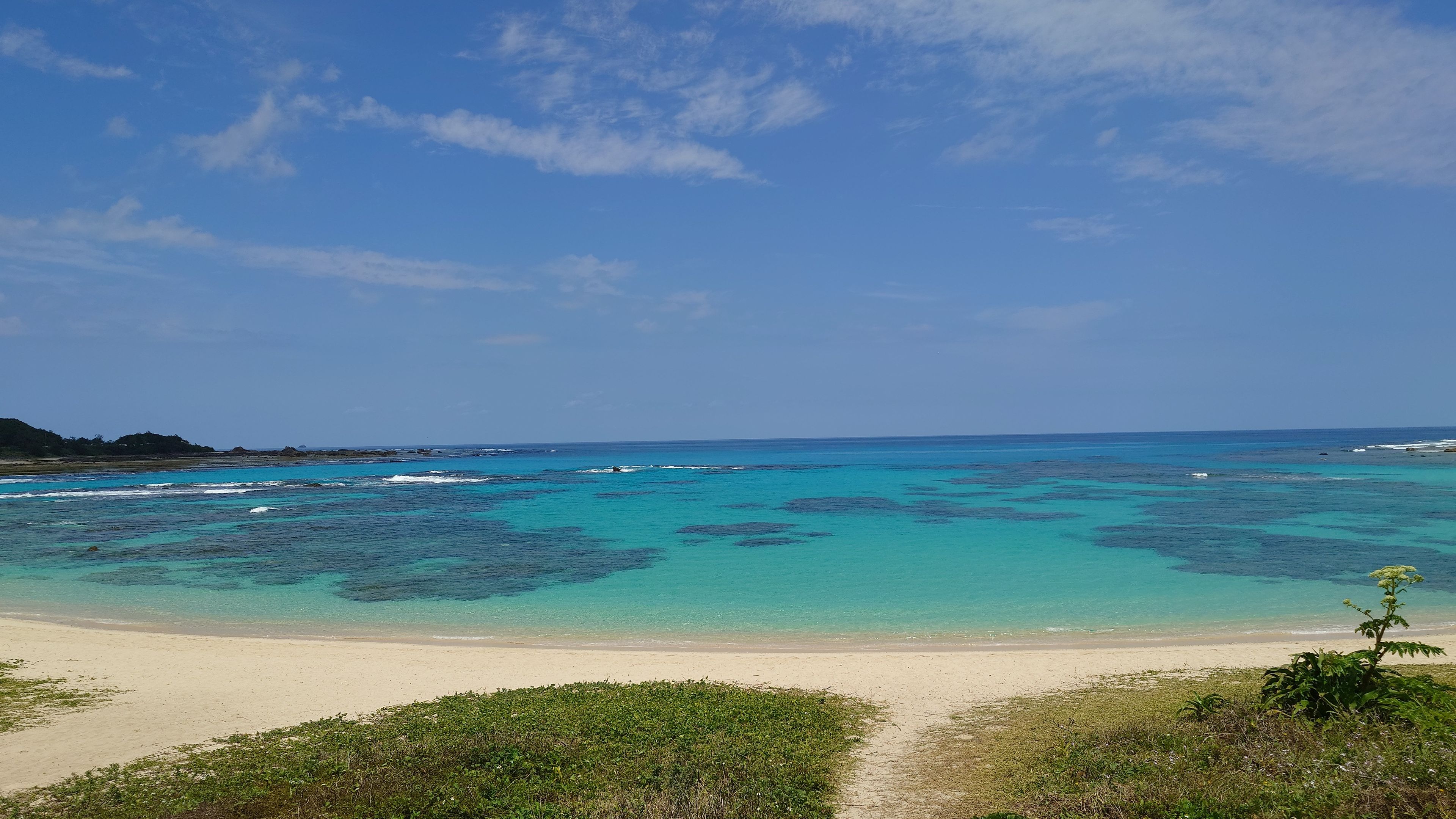 Breathtaking Blue of Tomori Beach - claimed to be the most beautiful on Amami Oshima