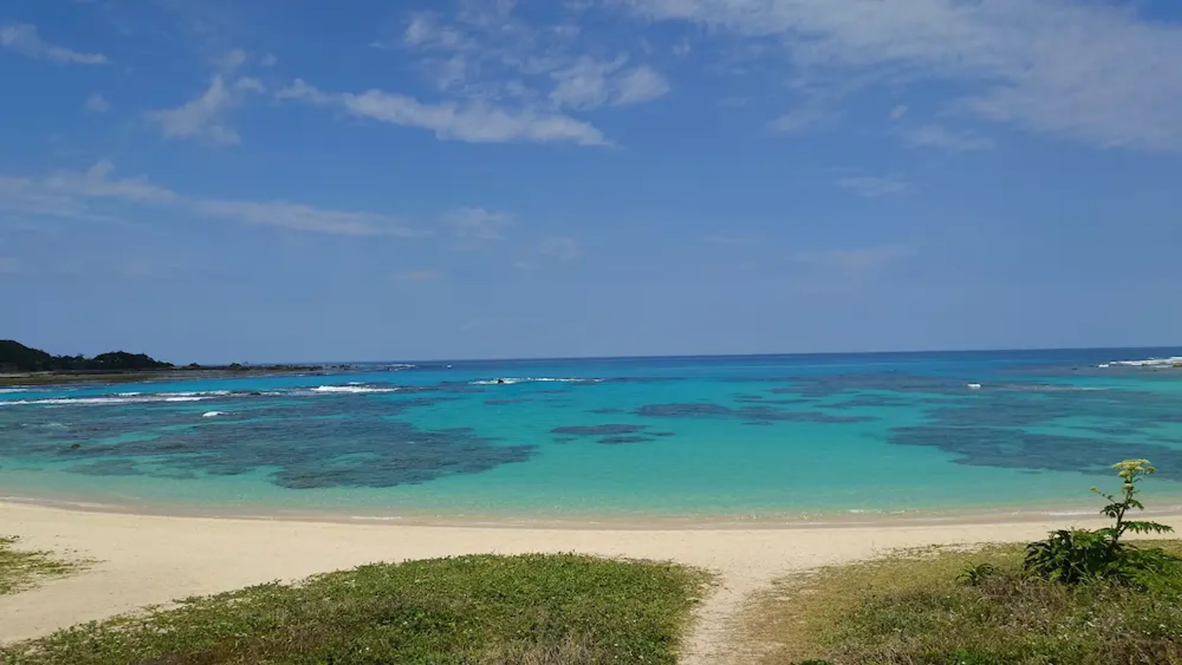 土盛海岸の絶景ブルー
