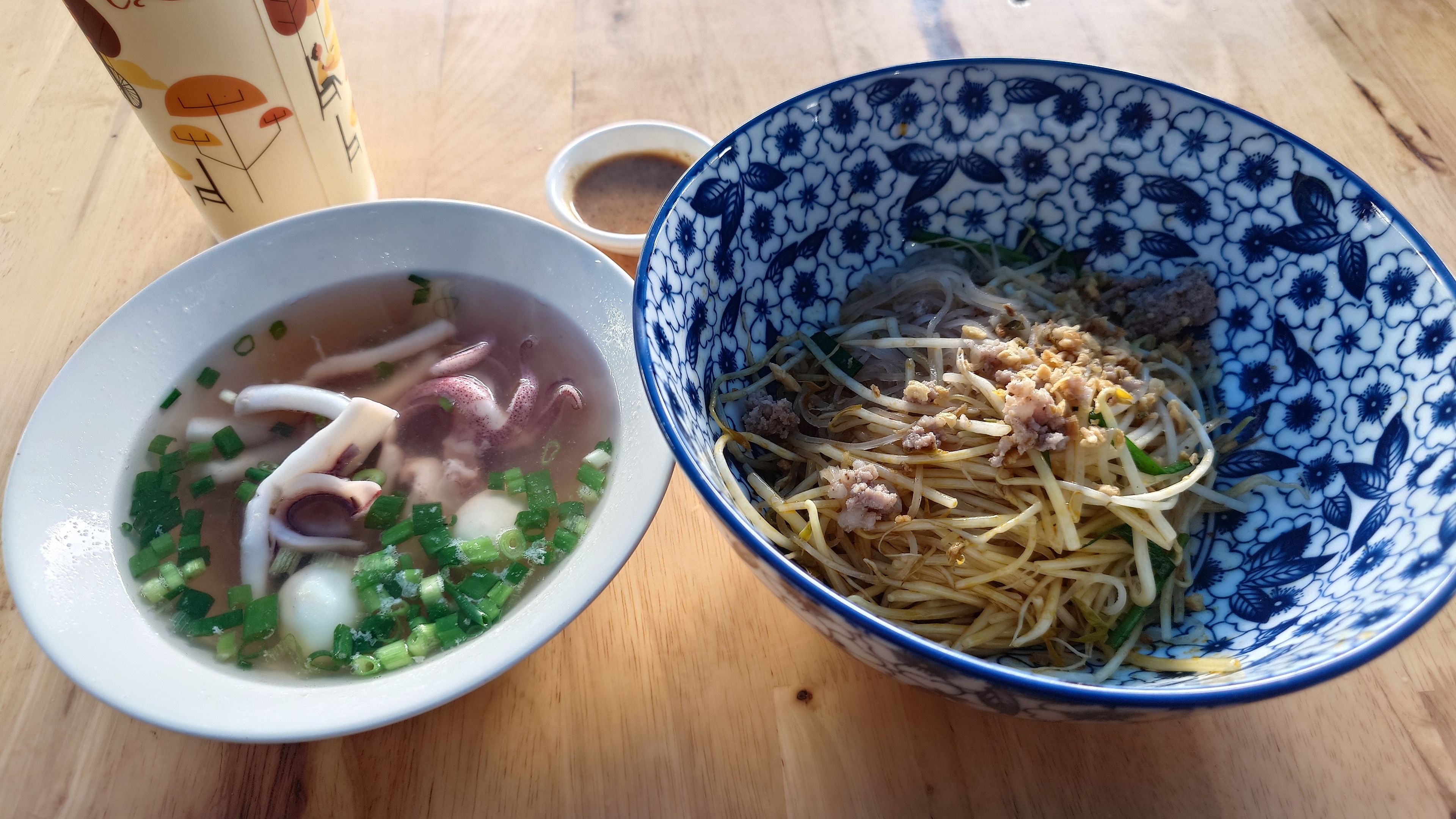 Dry Hủ Tiếu with concentrated umami