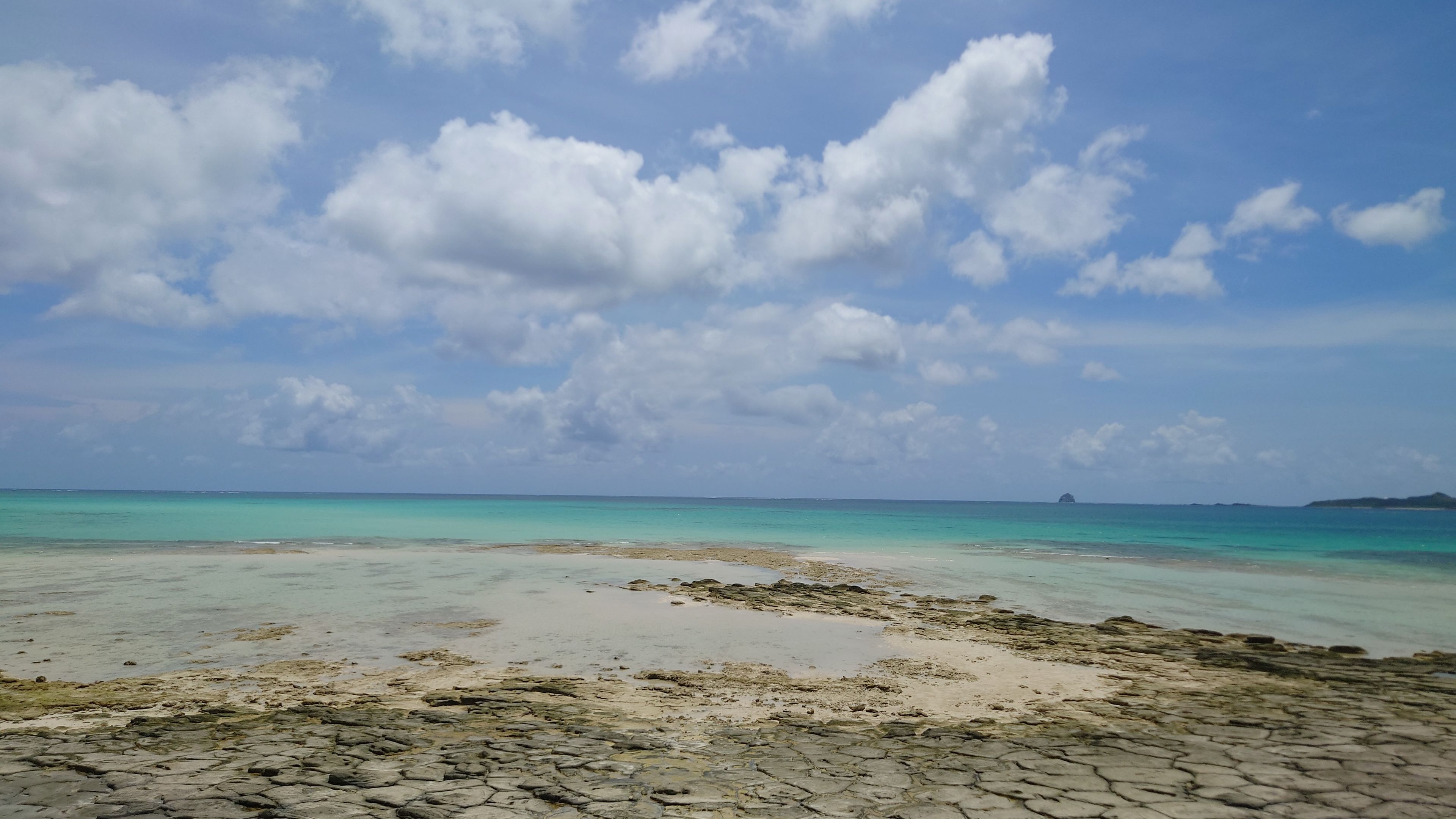 畳石の風景