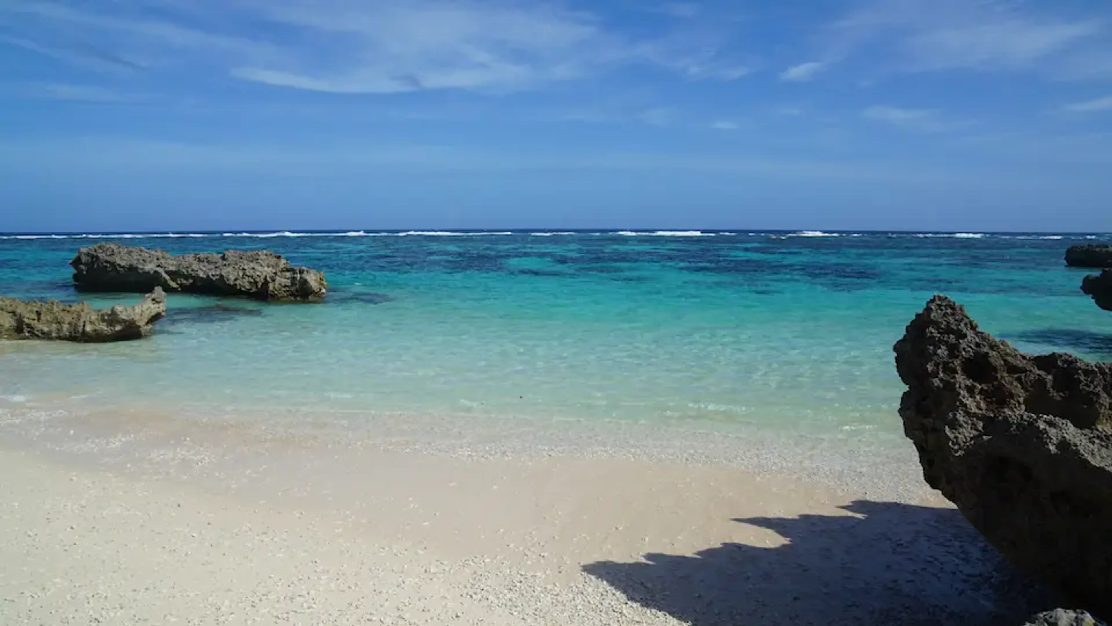 アラマンダ インギャー南側ビーチの透明度