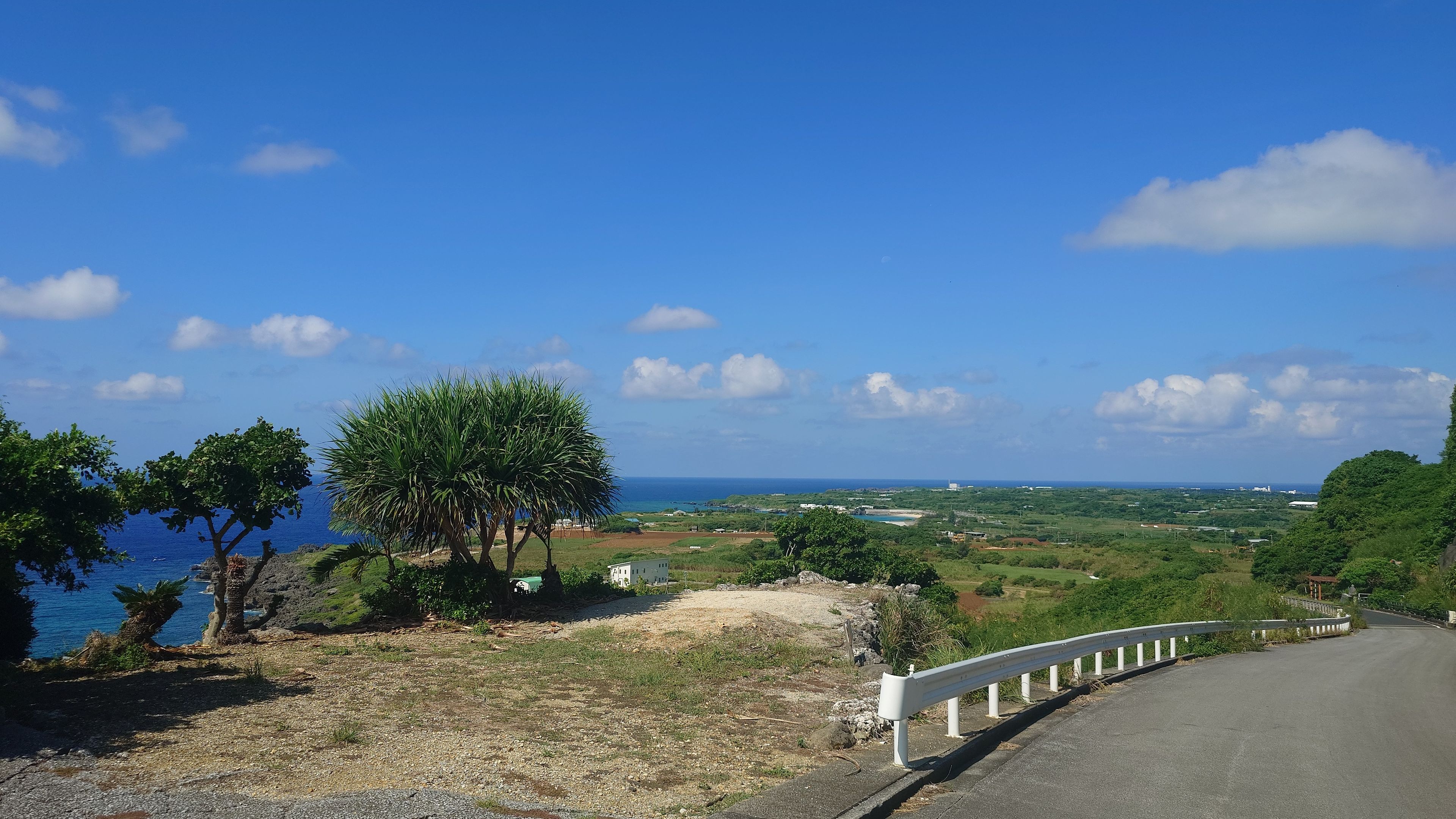与論城跡からの眺望