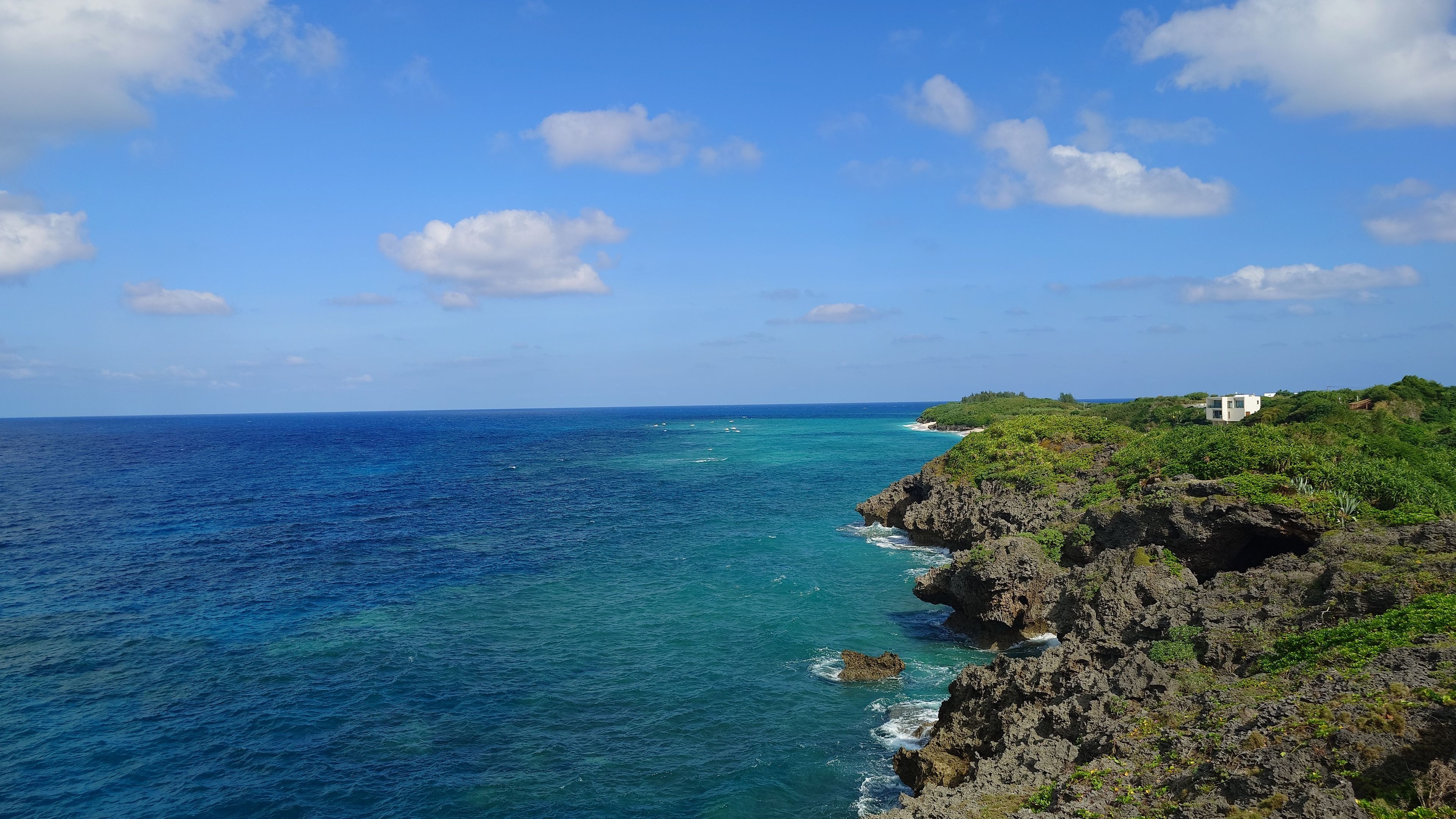 与論島 ランニング 背景画像