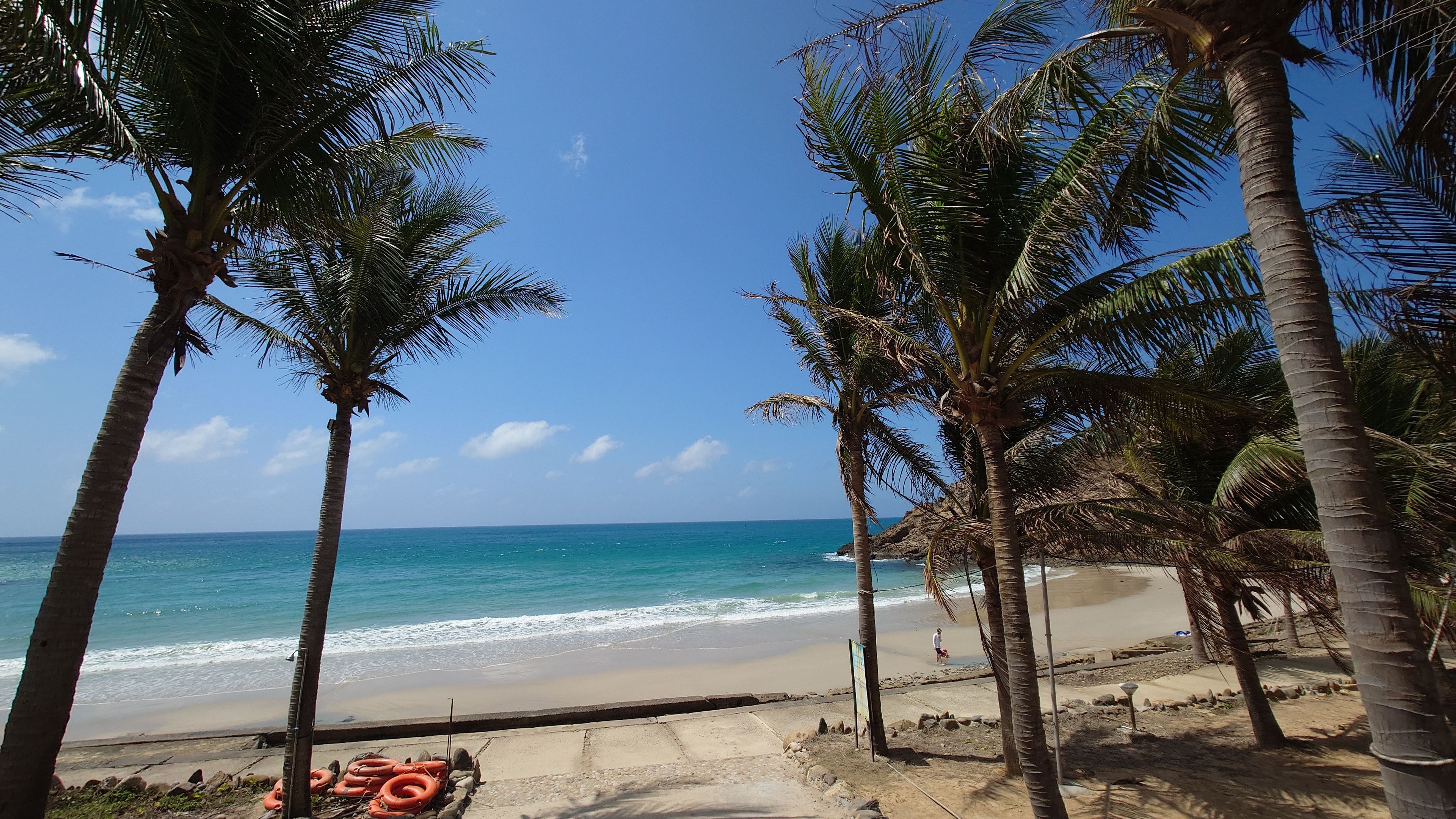 オーソンホテルのプライベートビーチ