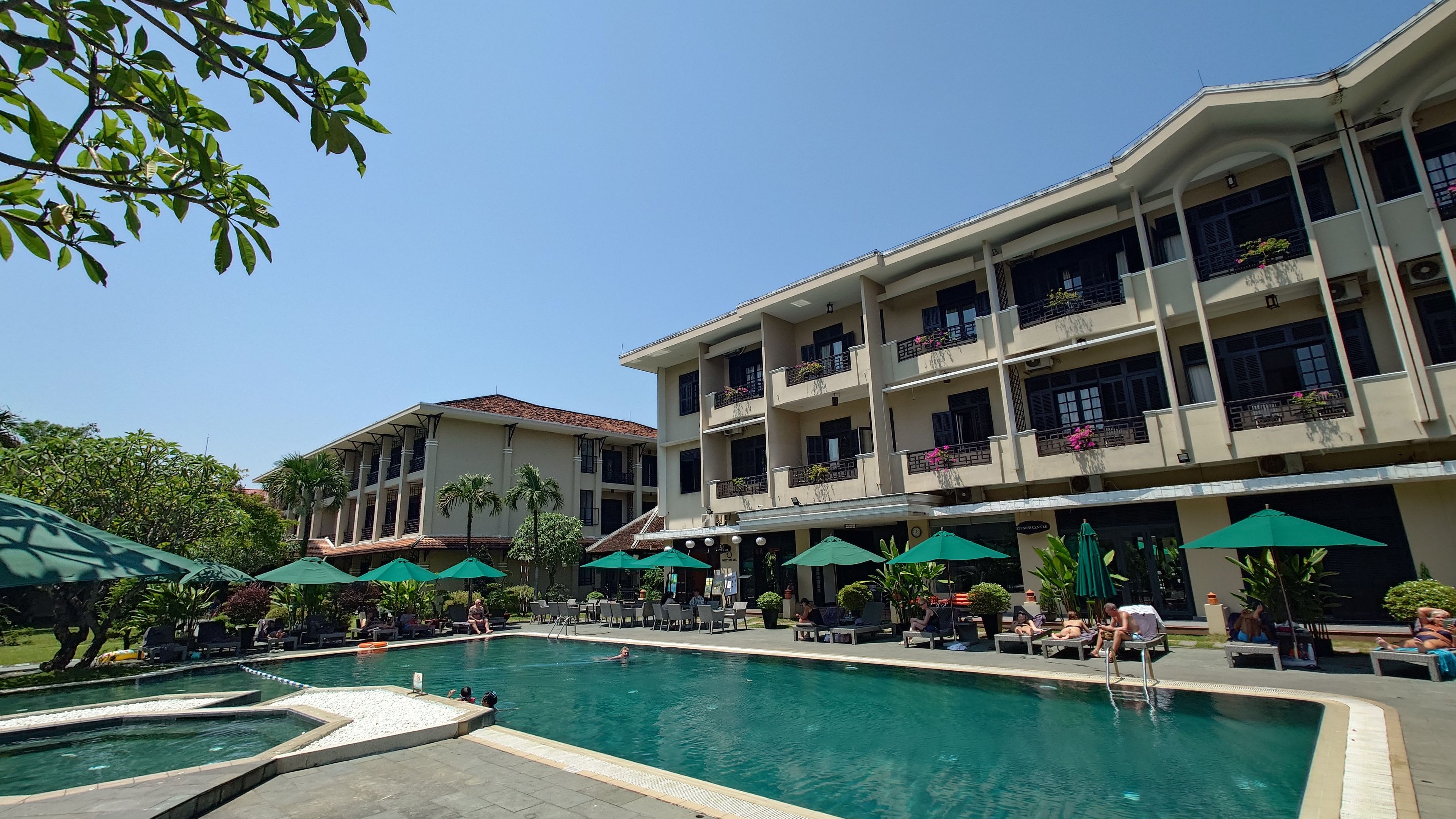 Hoi An Historic Hotel Main Pool and Accommodation